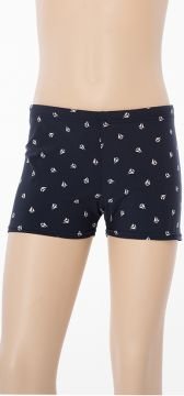 Desenli Erkek Çocuk Slip Şort Mayo