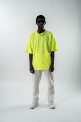 Rollie Basic Oversize Neon Sari T-Shirt