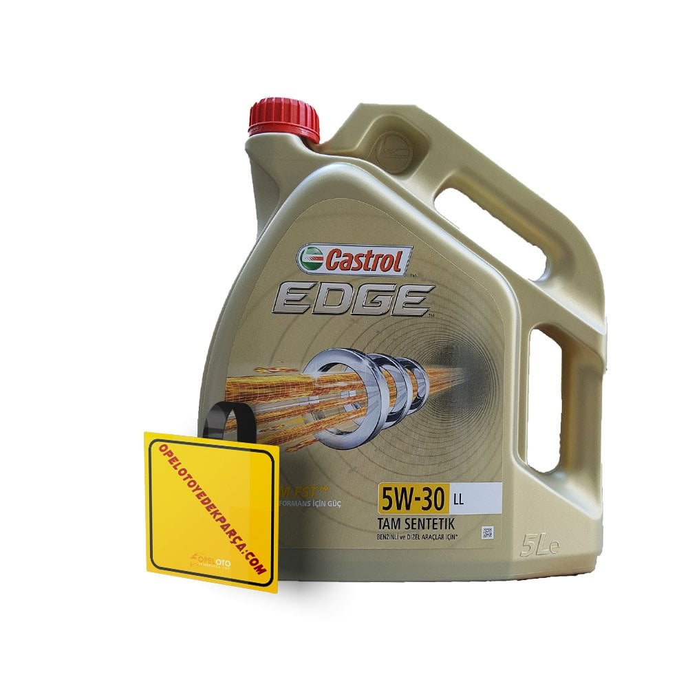 Castrol 5w30 Edge 5LT Tam Sentetik Parteküllü Motor Yağı