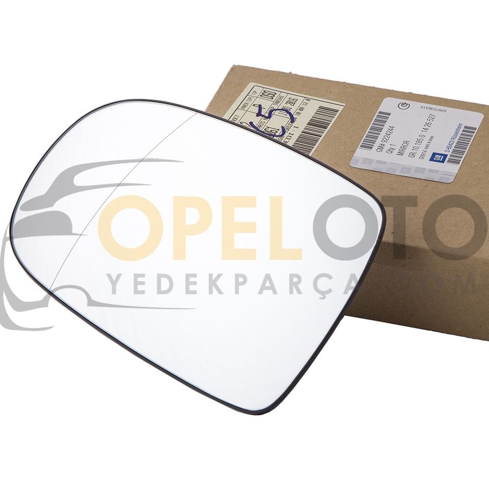 Opel Corsa C Sol Dikiz Aynası Camı Elektrikli GM