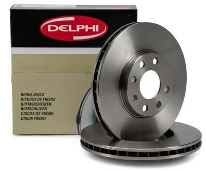 Opel Corsa F Ön Fren Disk Takımı 283mm Orjinal Delphi