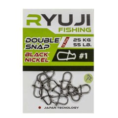 Ryuji Double Snap Klips (10 Adet)
