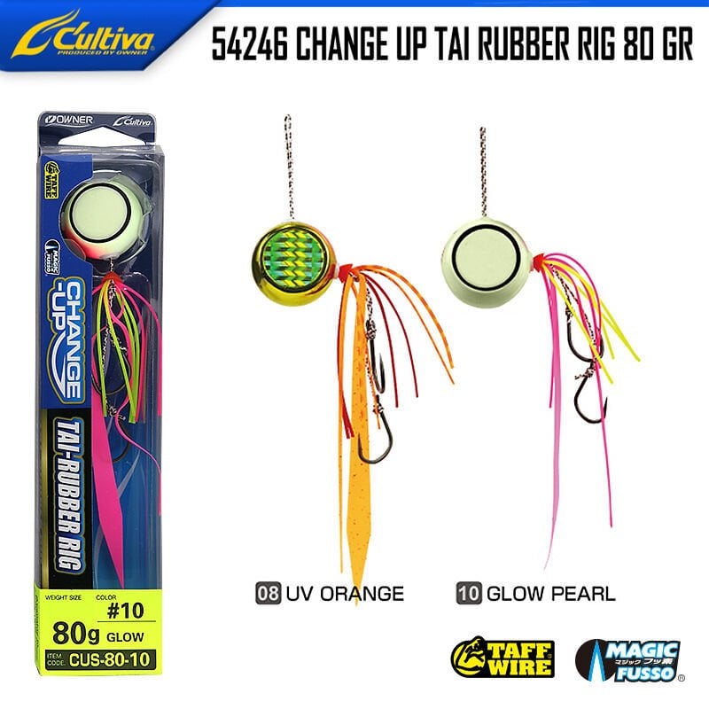 Cultiva 54246 Change Up Tai Rubber Rig 80gr