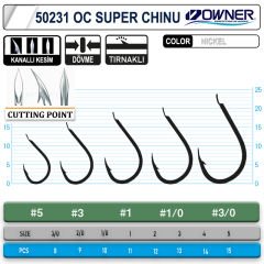 Owner 50231 Cut Super Chinu White İğne