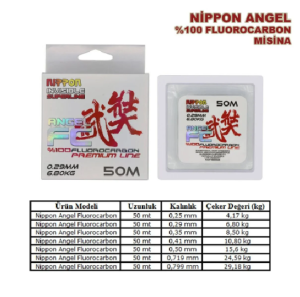 Angel FluoroCarbon Misina 50 mt