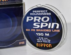 Nippon ProSpin 130 mt Spin İpi 8x Örgü PE Kaplı
