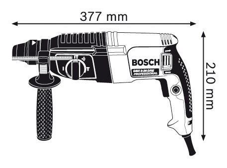 Bosch GBH 2-26 DRE Profesyonel Kırıcı-Delici Matkap