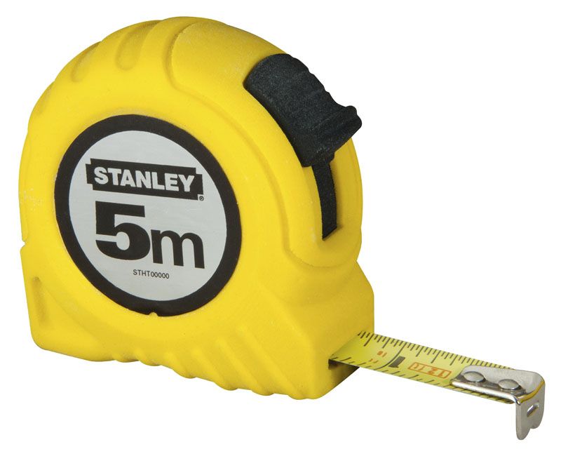 Stanley 1-30-497 Sarı Şerit Metre 5m 19mm