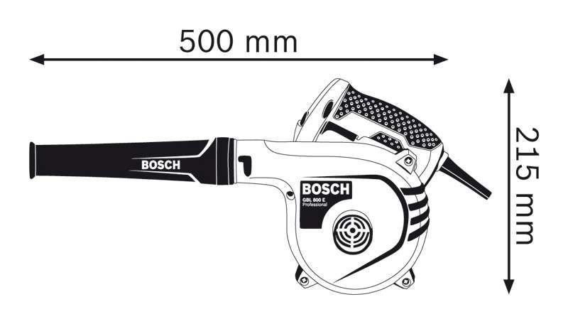 BOSCH GBL 800 E ÜFLEYİCİ