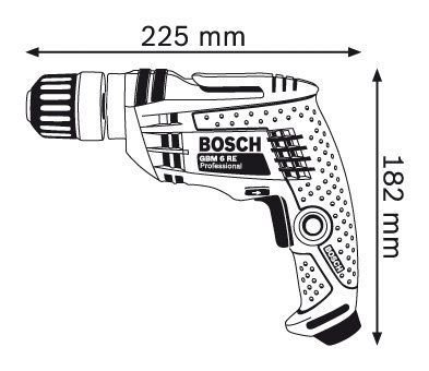 Bosch GBM 6 RE Darbesiz Matkap