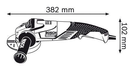 Bosch GWS 15-125 CIEH Avuç Taşlama