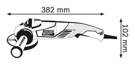 Bosch GWS 15-125 CIH Profesyonel Avuç Taşlama