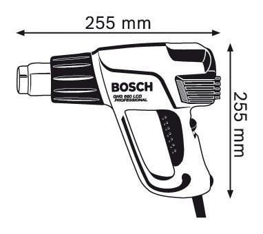 Bosch GHG 660 LCD Sıcak Hava Tabancası