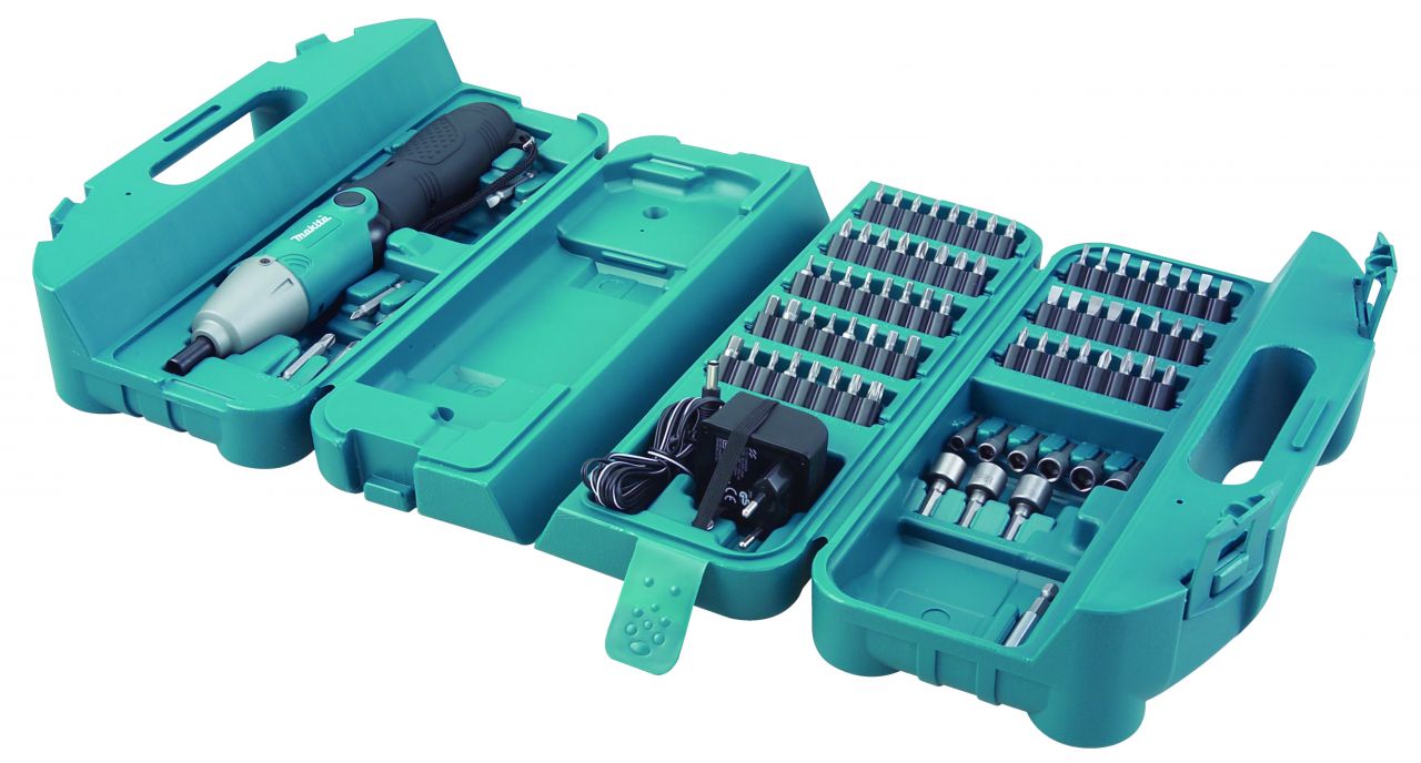 Makita 6723DW 4,8 V Şarjlı Tornavida + 80 Parça Aksesuar Seti