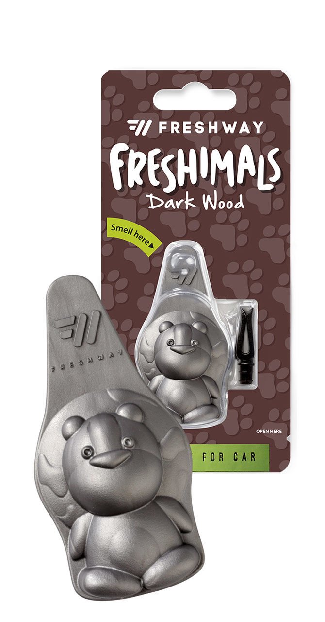 Freshway Freshimals Dark Wood Kara Orman Araç Kokusu