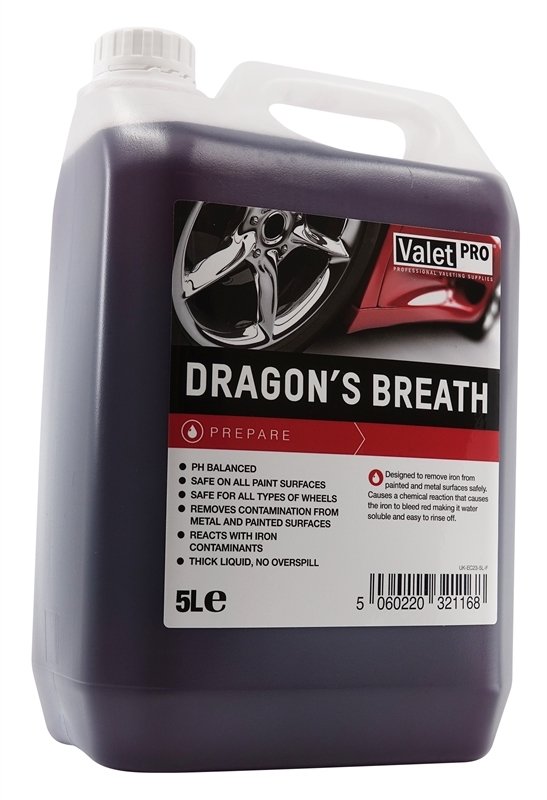 Valet Pro Dragons Breath - Demir Tozu Sökücü 5lt
