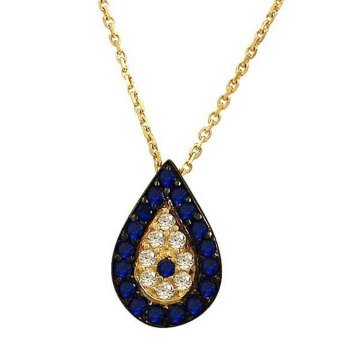 Melek Kanadı Kolye 2,66 Gram 14 Ayar Altın