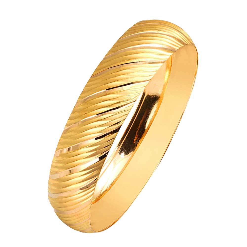 22 Ayar Bilezik Çapraz Çizgili 16 Gram