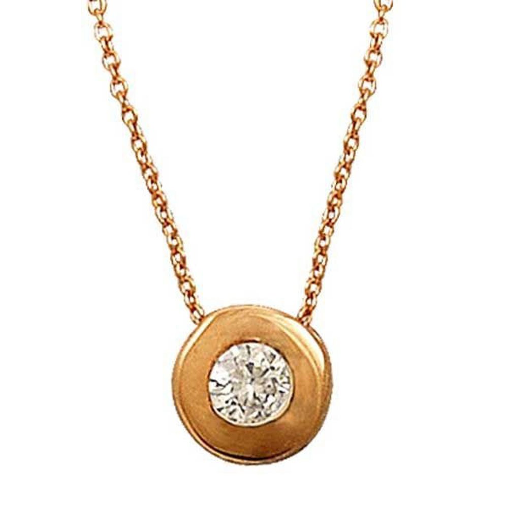 Tektaş Kolye 1,07 Gram 14 Ayar Altın