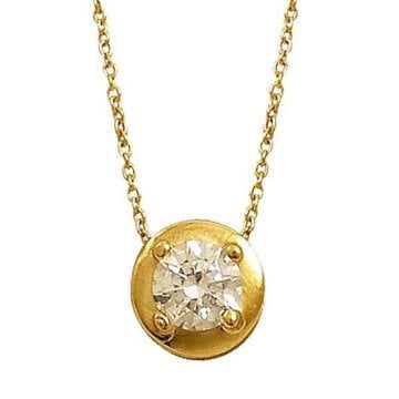 Tektaş Kolye 1,31 Gram 14 Ayar Altın