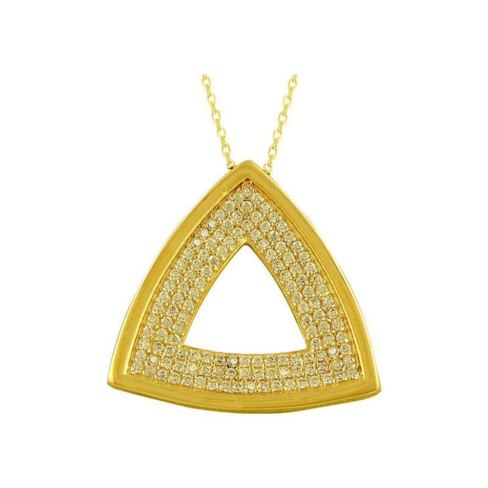 14 Ayar Altın Piramit Kolye 3.70 Gram