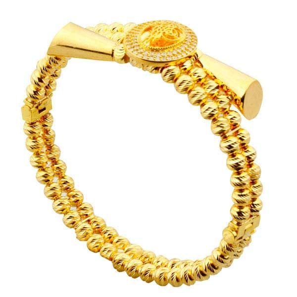 Kelepçe Tuğralı Fantezi Model 44,00 Gram 22 Ayar Altın
