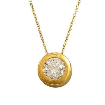 Tektaş Kolye 1,72 Gram 14 Ayar Altın