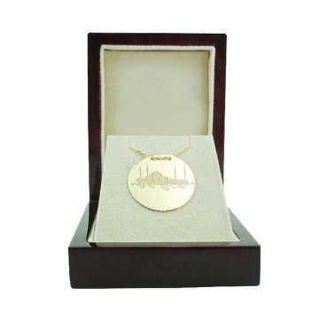 Dua Plaka Kolye Besmele (1) 3,50 Gram 14 Ayar Altın