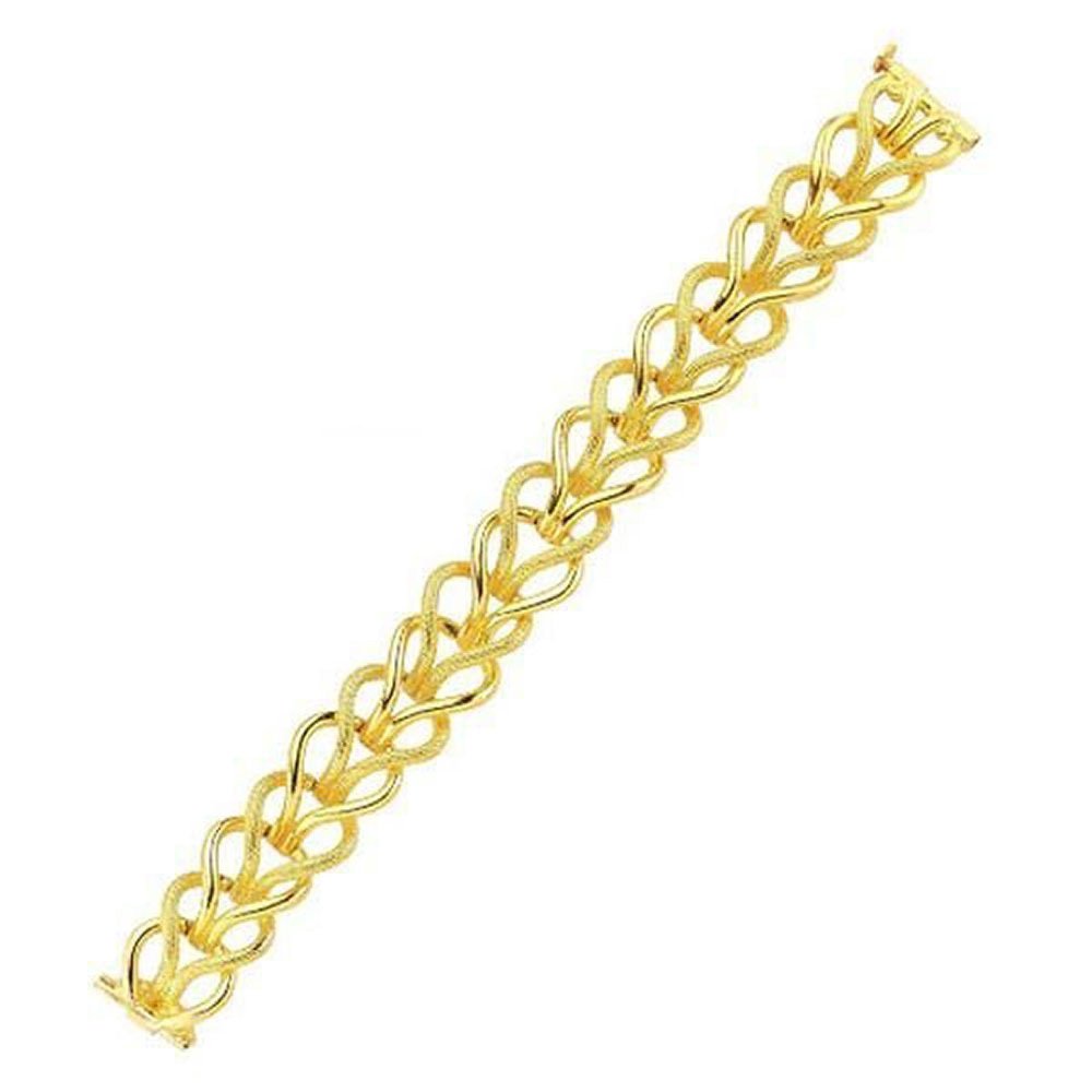 Bileklik Kalp Rose 34,00 Gram 22 Ayar Altın