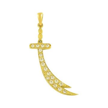 Kılıç Kolye 3.35 Gram 14 Ayar Altın