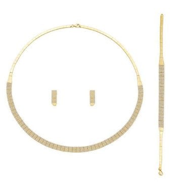 Suyolu Dolunay Set 27,00 Gram 14 Ayar Altın