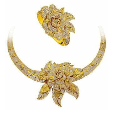 22 Ayar Fantezi Set Takım 260.00 Gram