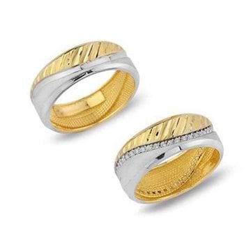 Alyans Elişi Yüzük 8,10 Gram 14 Ayar Altın