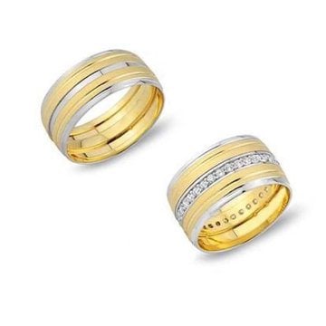 Alyans Elişi Yüzük 8,11 Gram 14 Ayar Altın