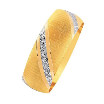 14 Ayar Mega Bilezik 25 Gram Yıldız Model