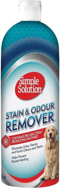 Simple Solution Köpekler için Leke ve Koku Giderici 1 Lt