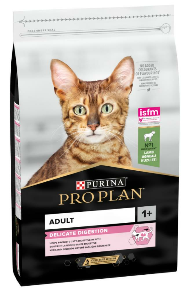 Proplan Delicate Kuzulu ve Pirinçli Seçici Yetişkin Kedi Maması 10 Kg