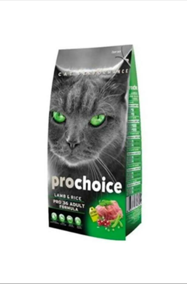 Prochoice Cat Pro 36 Yetişkin Kuzulu Pirinçli Kedi Maması 2 Kg