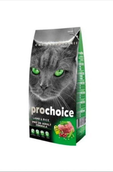 Prochoice Cat Pro 36 Yetişkin Kuzulu Pirinçli Kedi Maması 2 Kg