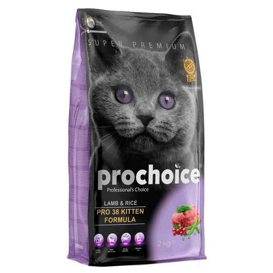Prochoice Cat Pro 38 Kuzulu ve Pirinçli Yavru Kedi Maması 2 Kg