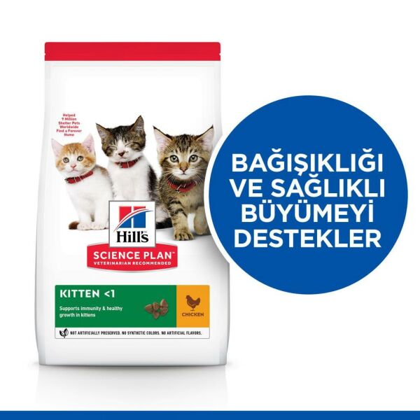 Hill's SCIENCE PLAN Tavuklu Yavru Kedi Maması 3kg