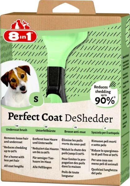 8in1 Perfect Coat Deshedder Furminator Küçük Irk Köpek Tarağı Small