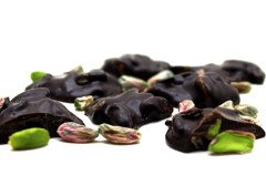 Dark Brown Roş Çikolata Antep Fıstıklı Bitter Roche Çikolatası