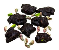 Dark Brown Roş Çikolata Antep Fıstıklı Bitter Roche Çikolatası
