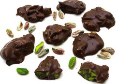 Dark Brown Roş Çikolata Antep Fıstıklı Sütlü Roche Çikolatası