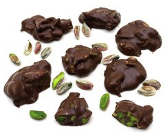 Dark Brown Roş Çikolata Antep Fıstıklı Sütlü Roche Çikolatası