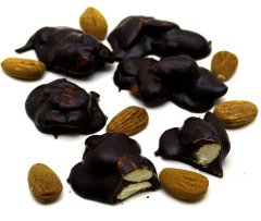 Dark Brown Roş Çikolata Bademli Bitter Roche Çikolatası