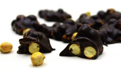 Dark Brown Roş Çikolata Ağın Leblebili Bitter Roche Çikolata Tatlı Tuzlu Lezzet