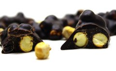 Dark Brown Roş Çikolata Ağın Leblebili Bitter Roche Çikolata Tatlı Tuzlu Lezzet