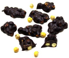 Dark Brown Roş Çikolata Ağın Leblebili Bitter Roche Çikolata Tatlı Tuzlu Lezzet